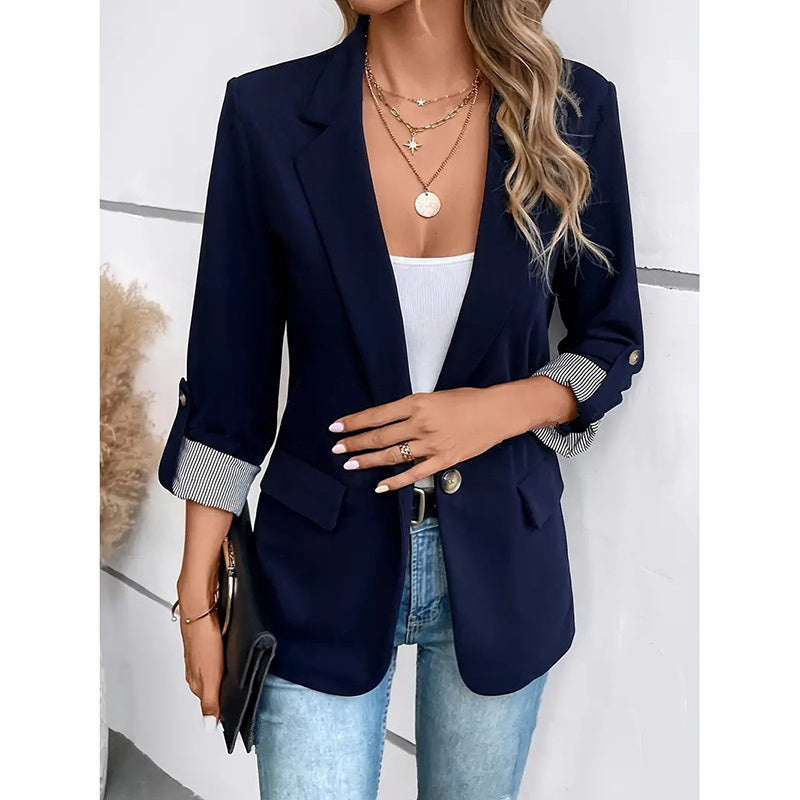 Casual Blazers Open Front Long Sleeve Work Office Suit Jackets Blazer Business Casual Outfits