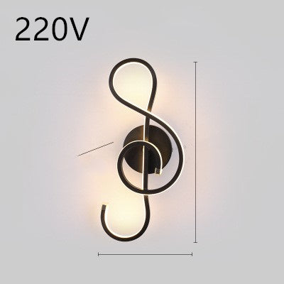 Rhythmic Wave LED Wall Light Minimalist Wall Accent Light Infinity Loop LED Wall Sconce