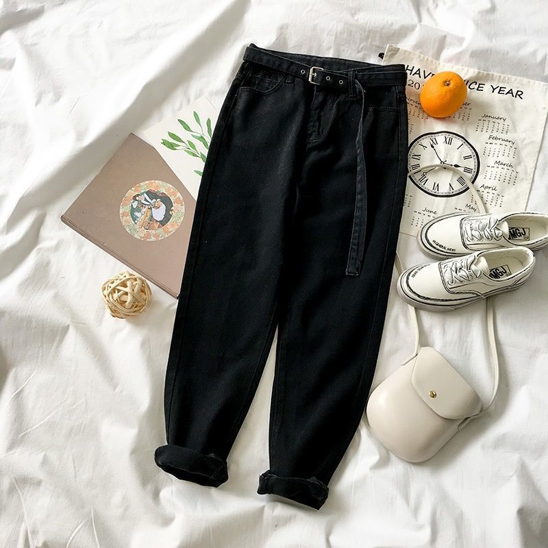Texture On Point – Chill Mode, Elevated Fashionable Retro Niche Trendy Air Sense Woven Jeans Women