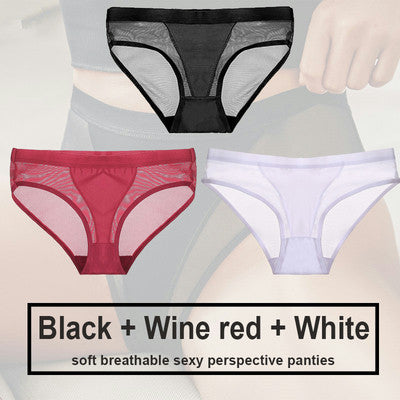 Polyester Seamless Panty Three Piece Set Women's