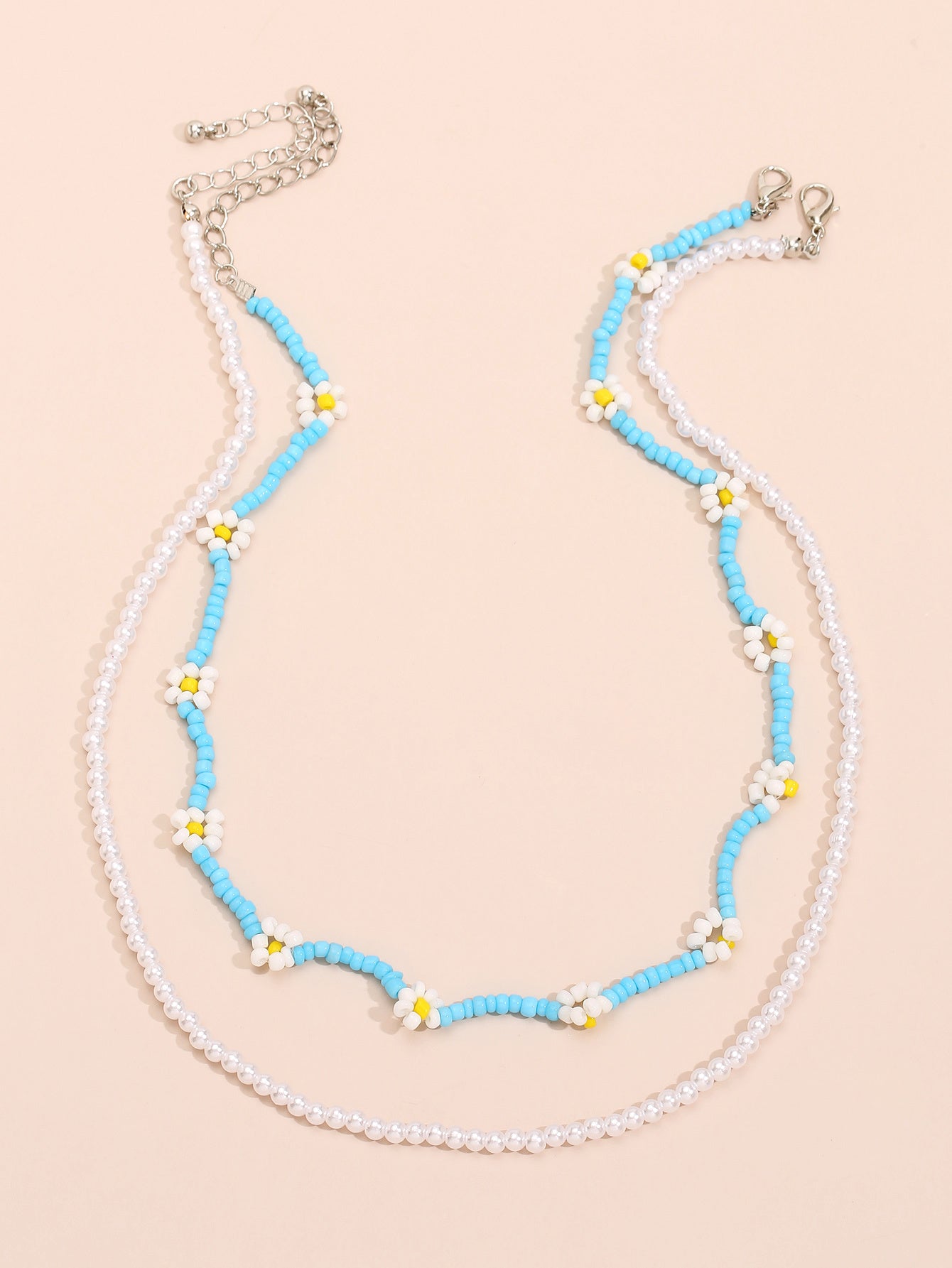 European And American Double Fashion Personality Ladies Necklace For Women's