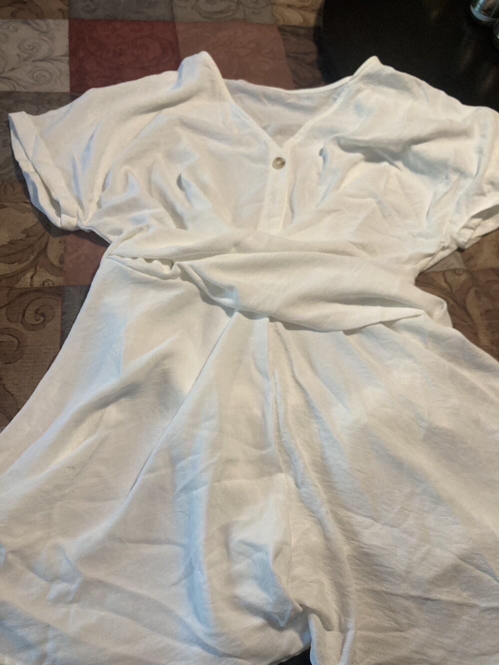 Batwing Sleeve Kinked One-piece Dress For Women's