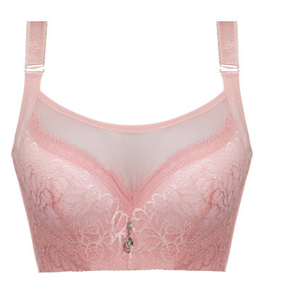 Front Closure Lace Wireless Bralette / Bra Large Size Bra Large Cup Underwear