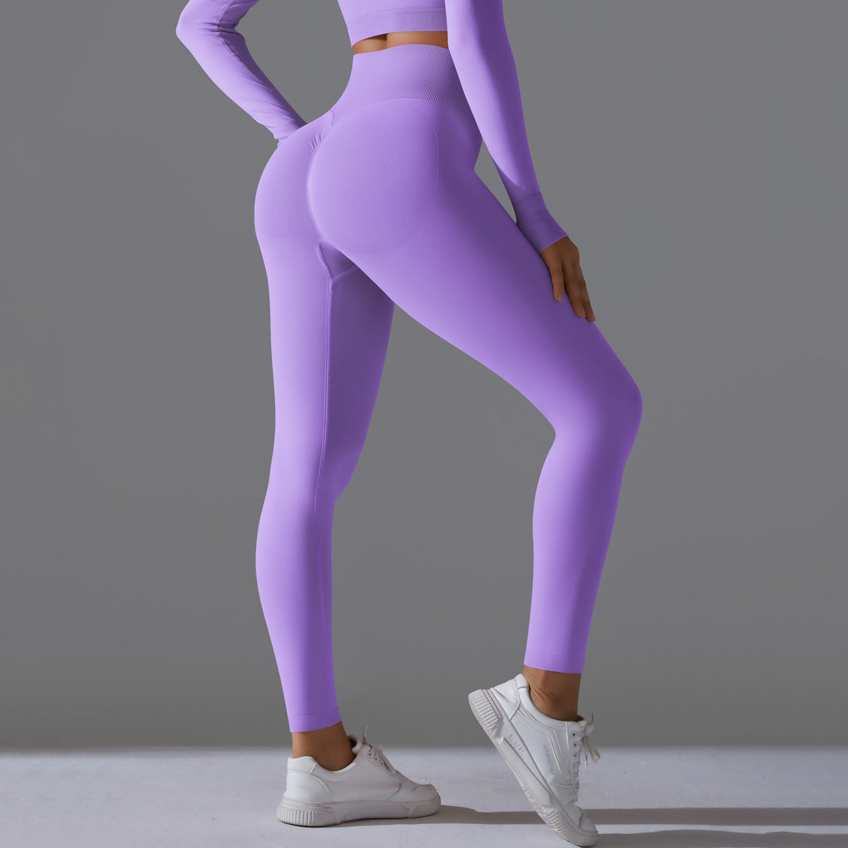 Sculpted Seamless Scrunch Leggings – Bold Fit, Maximum Curve Seamless High Waist Nude Feel Yoga Pants Female Slim Fit Fitness Pants