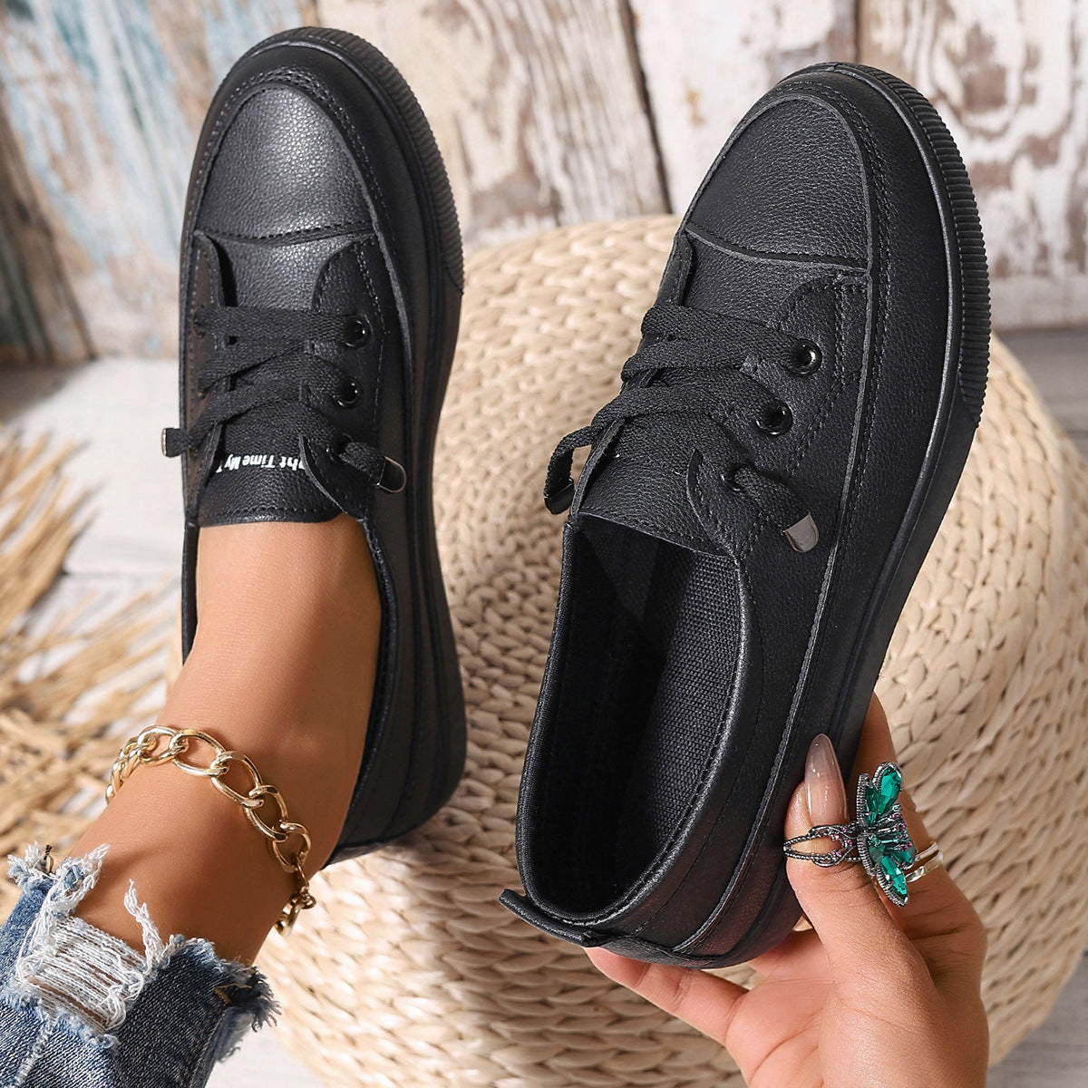 White Shoes Personalized Stylish And Simple Casual For Women's
