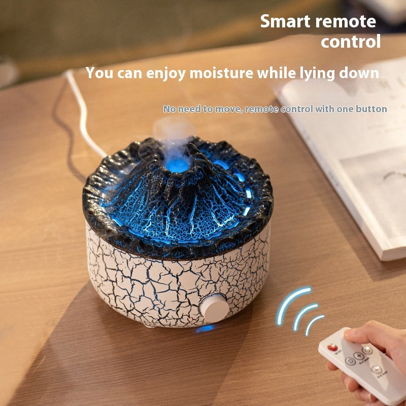 Lava Volcano Aroma Diffuser Smoke Ring Humidifier Aesthetic Air Purifier