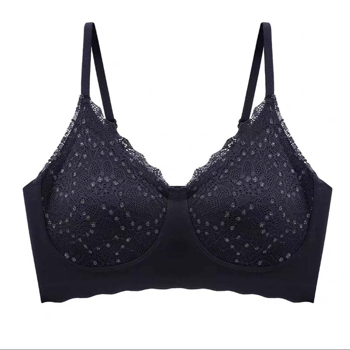 Breathable Full Coverage Lace Bralette Bra Girls Lace Camisole Bra Thin