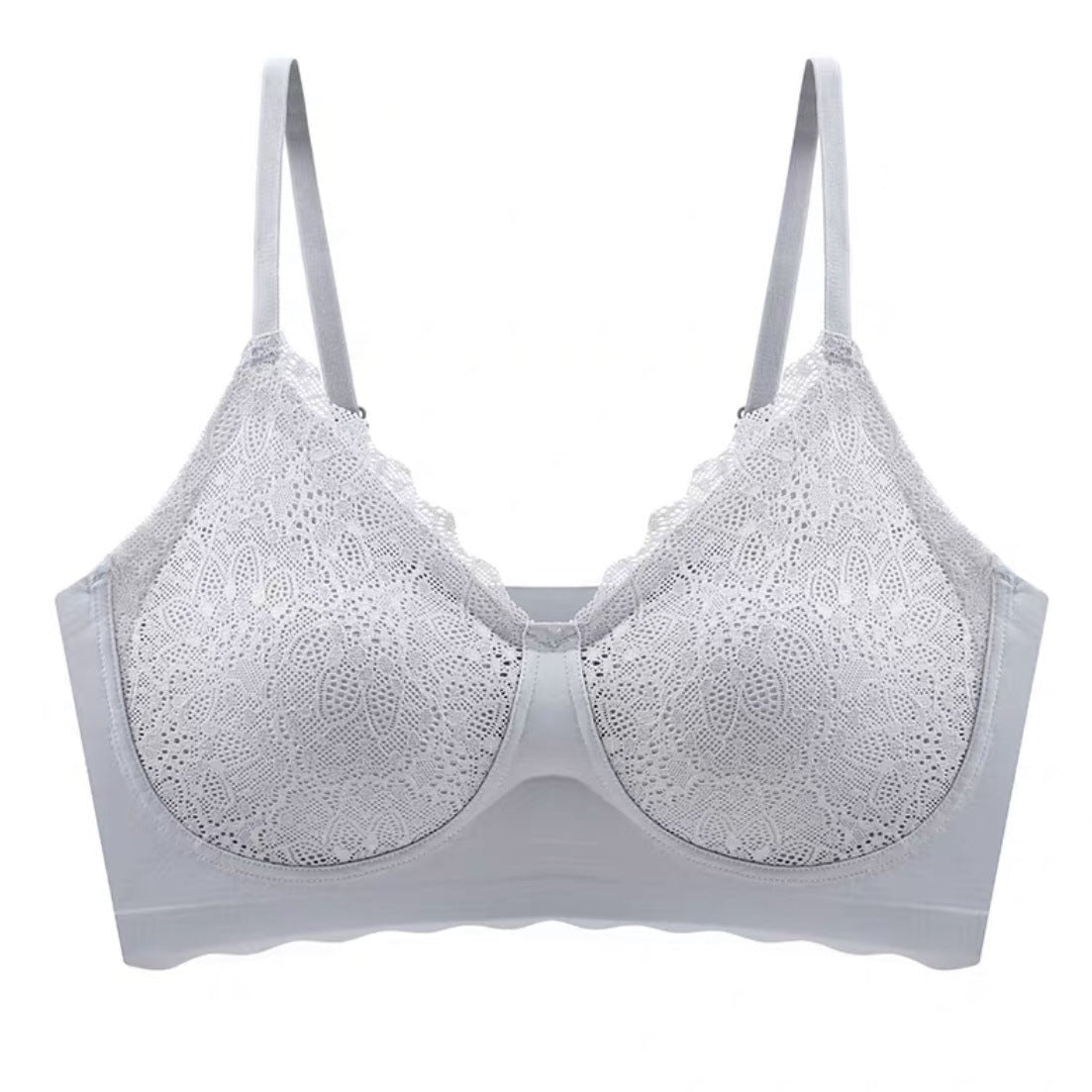 Breathable Full Coverage Lace Bralette Bra Girls Lace Camisole Bra Thin