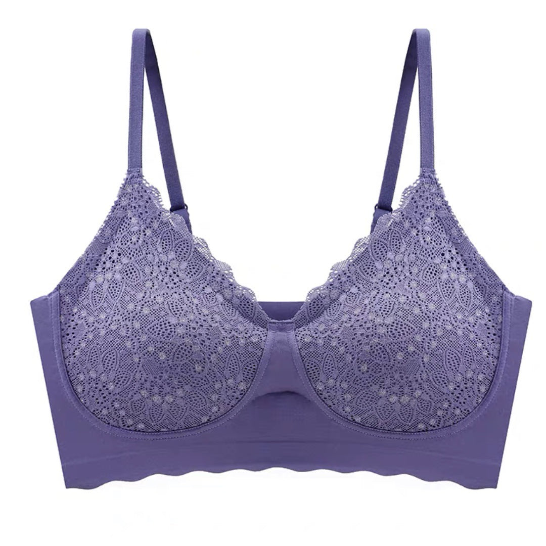 Breathable Full Coverage Lace Bralette Bra Girls Lace Camisole Bra Thin