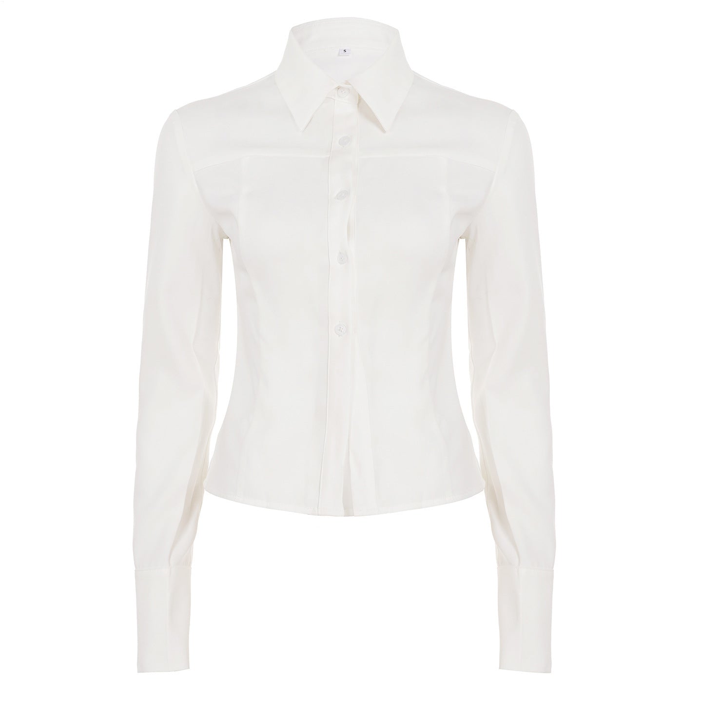 Commuter Professional Waist-controlled Lace-up Shirt Hot Girl Street