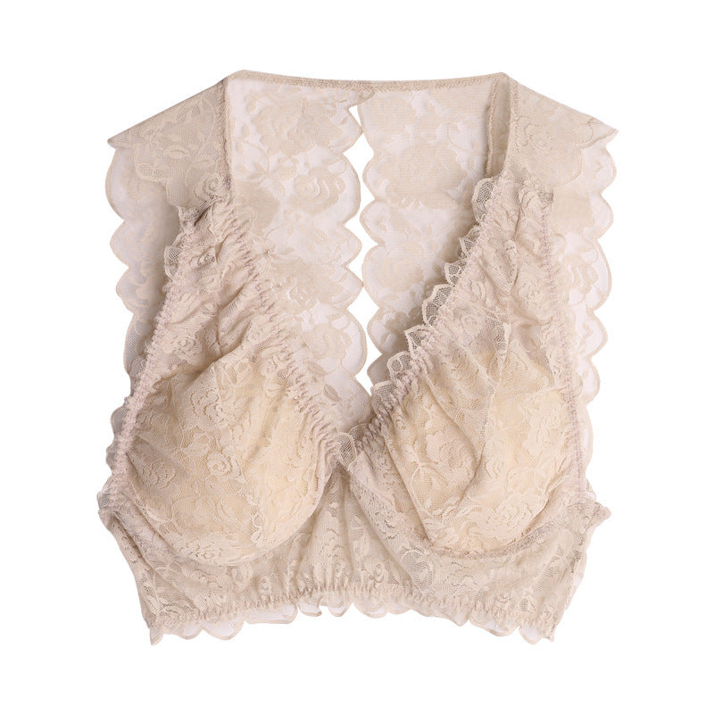 Lace Beautiful Back Anti-Glare Short Underwear
