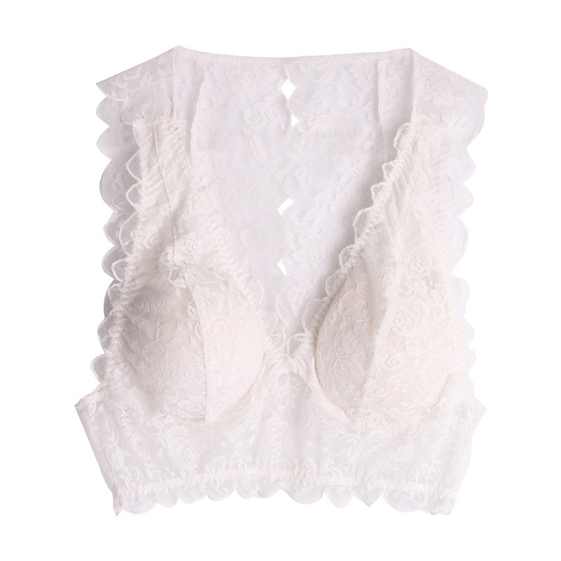 Lace Beautiful Back Anti-Glare Short Underwear