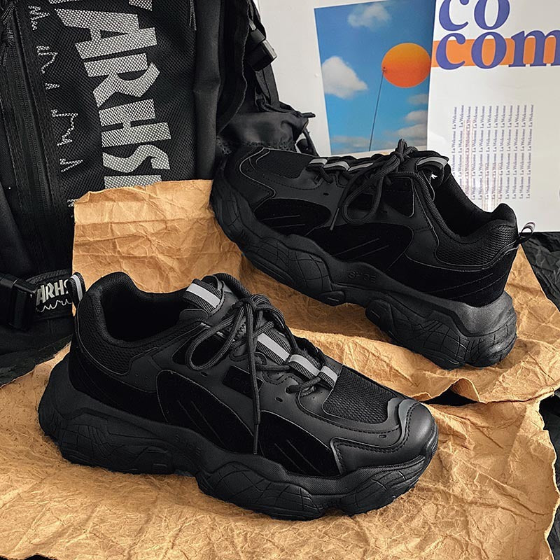 Stylish Horizontal Notebook - Perfect for Work & Creativity Mesh Sneakers, Low-Top Casual Daddy Shoes, Breathable