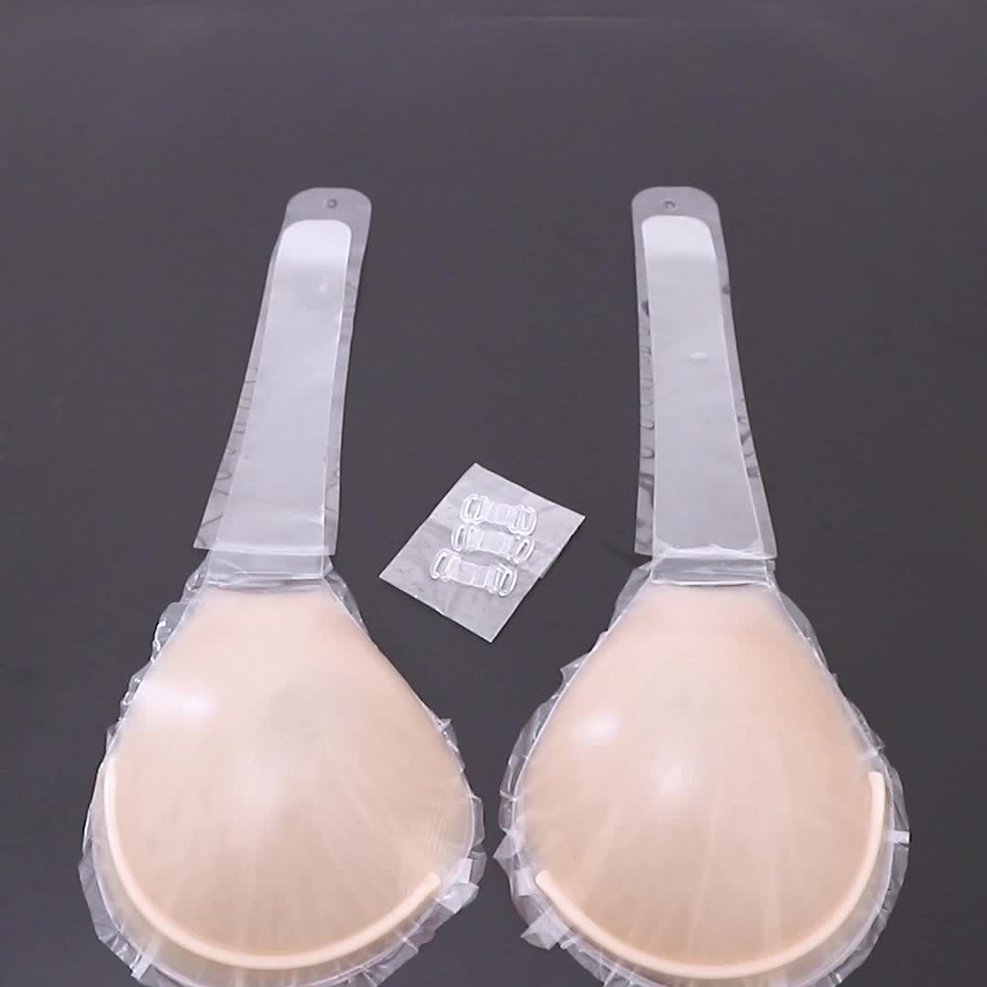 Self-Adhesive Silicone Push-Up Bra - Invisible Strapless Backless Bra Reusable Underwear Silicone Bra