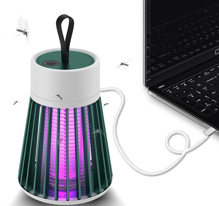 Electric-Shock Physical Mosquito Killer Light Purple Light Mosquito Trap Mosquito Killer Portable Outdoor Bedroom USB Rechargeable Mosquito Trap