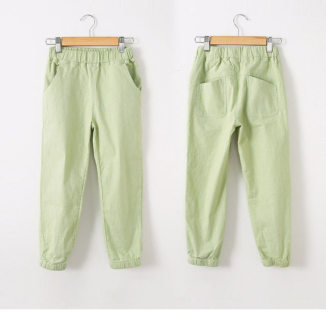 Comfy Core Joggers – Everyday Essential Sweatpants New Spring White Loose-Fitting Trousers Summer Sports Pants