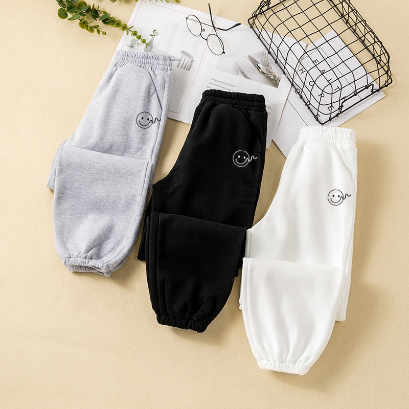 Comfy Core Joggers – Everyday Essential Sweatpants New Spring White Loose-Fitting Trousers Summer Sports Pants