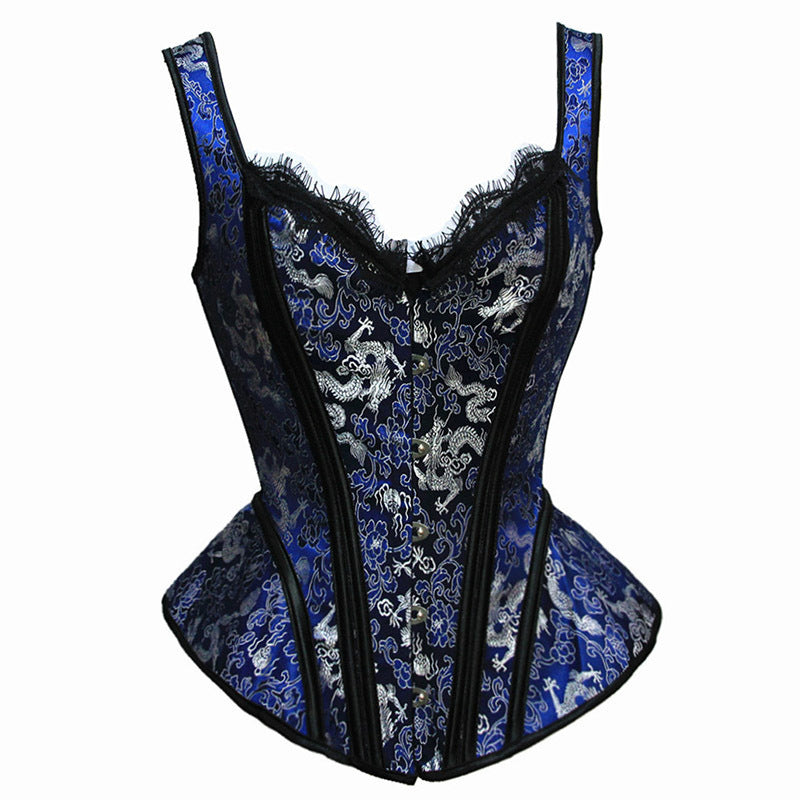 Corset Sexy Steampunk Clothing Pulling Corset Top For Women's