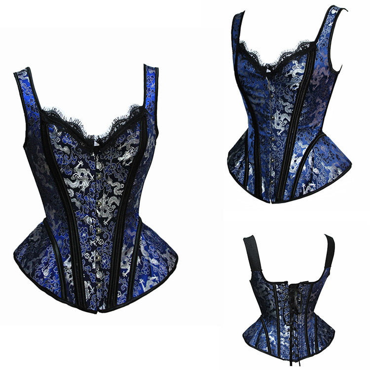 Corset Sexy Steampunk Clothing Pulling Corset Top For Women's