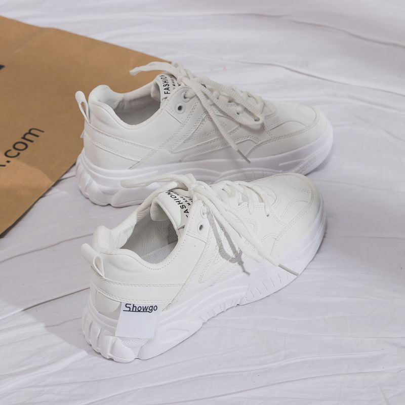 Retro Vibe Chunky Sneakers Women's Thick-soled Breathable Daddy Shoes