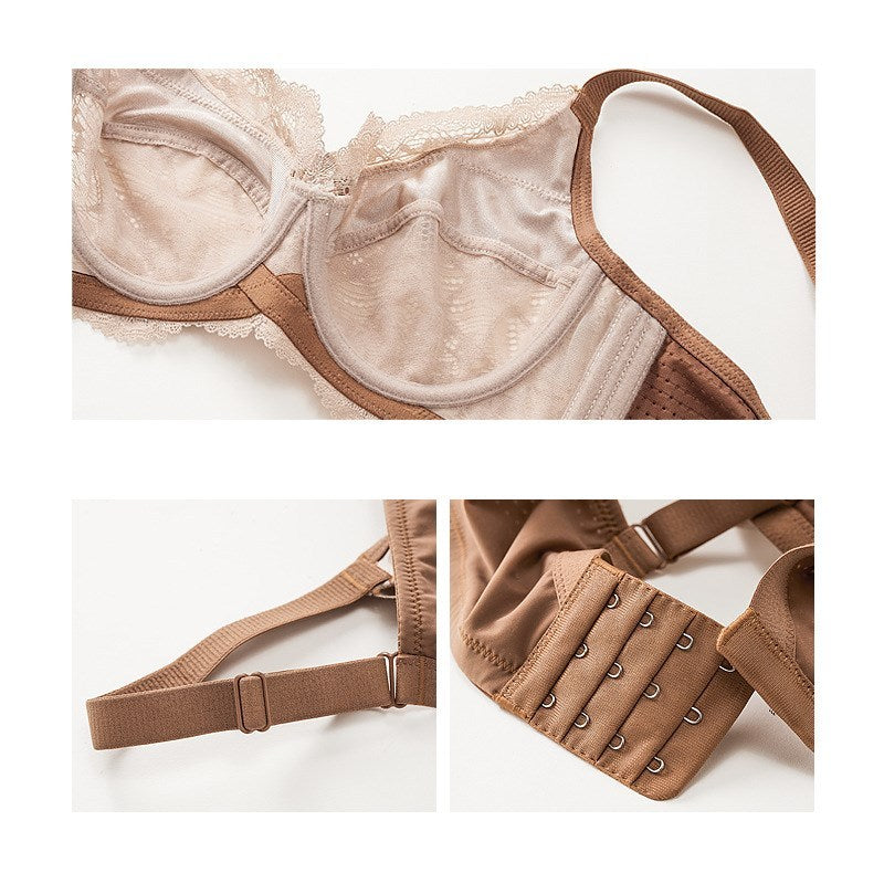 Seamless Wireless Full Coverage Comfort Bra No sponge super thin summer bra