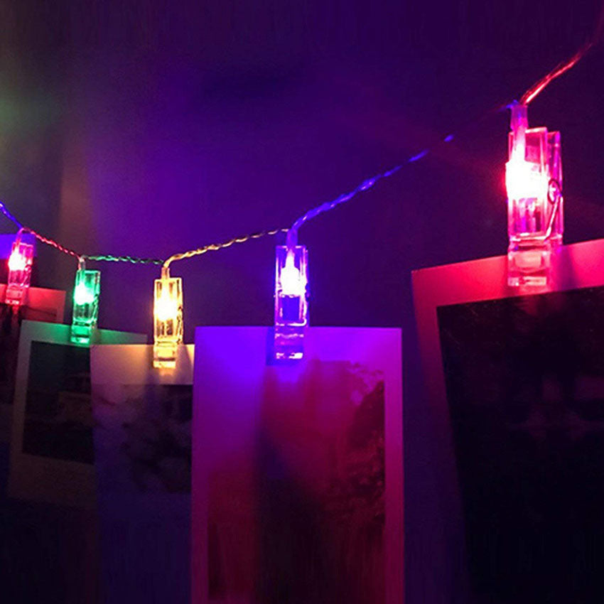 LED Photo Holder String Lights For Surprises Gifts