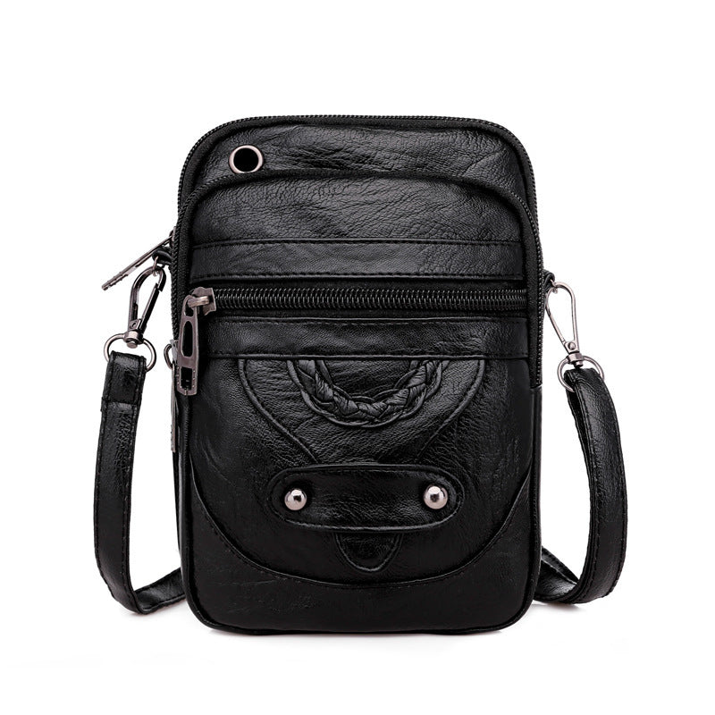 Versatile Everyday Vacation & Beach Footwear European And American Style Mature Fashion Retro Small Bag