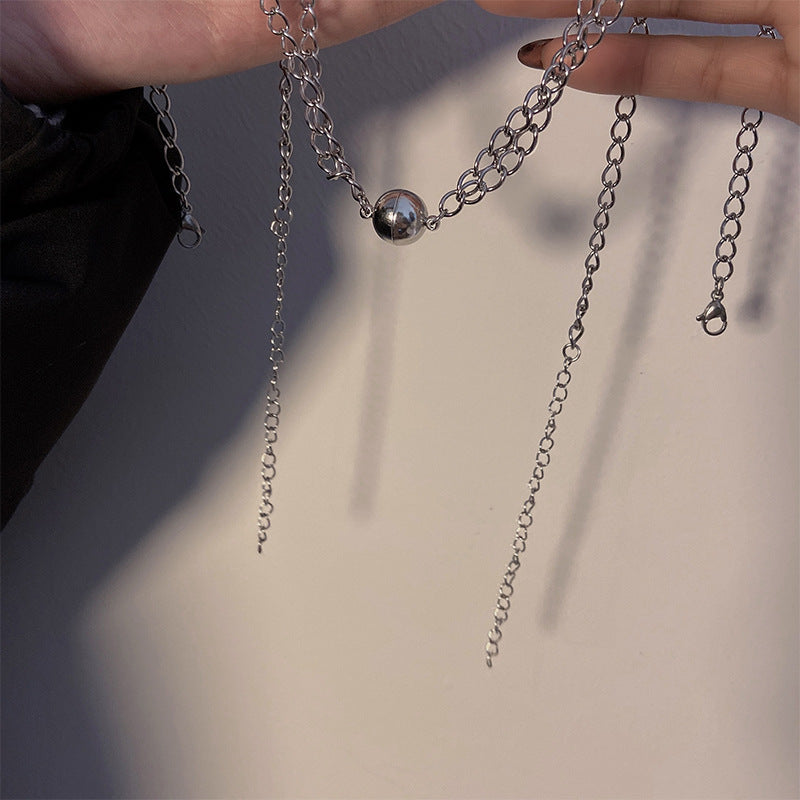 Magnetic Couple Necklace Men and Women Necklace