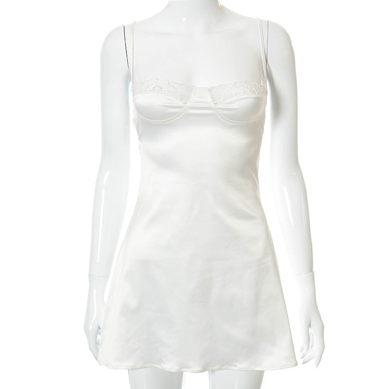Women's Lace Casual Short Dress
