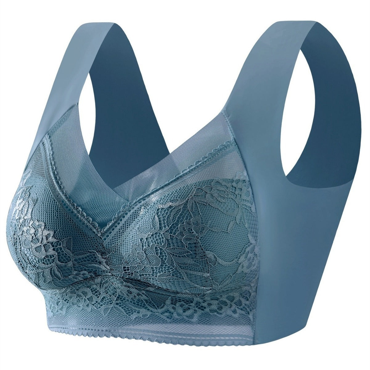 Seamless Wireless Lace Bralette Bra Women's Fashion Personalized Vest Lace Bra