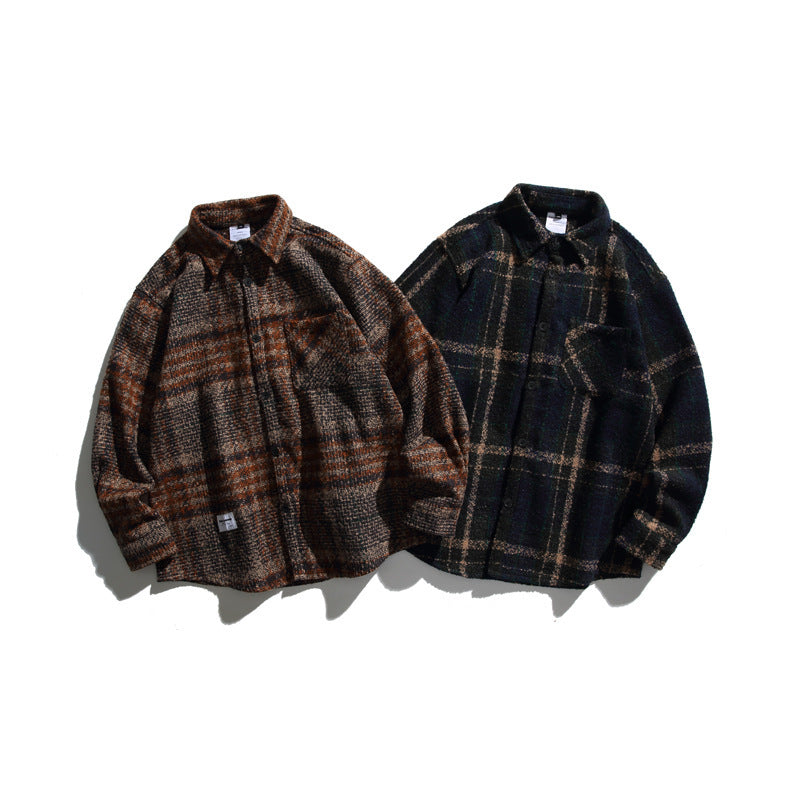 Long Sleeve Casual Loose Shirt Men And Women Fashion
