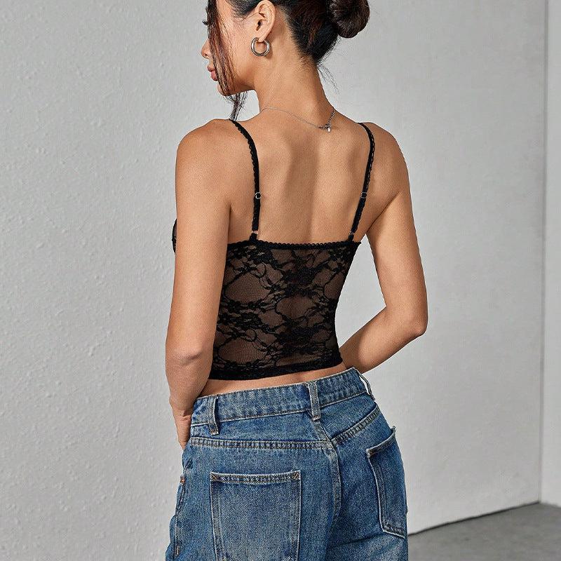 New Retro Summer Lace Beach Vest Top Hot For Women's