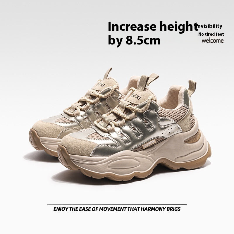 Fashionable All-match Lightweight Breathable Sports Casual Shoes For Women's