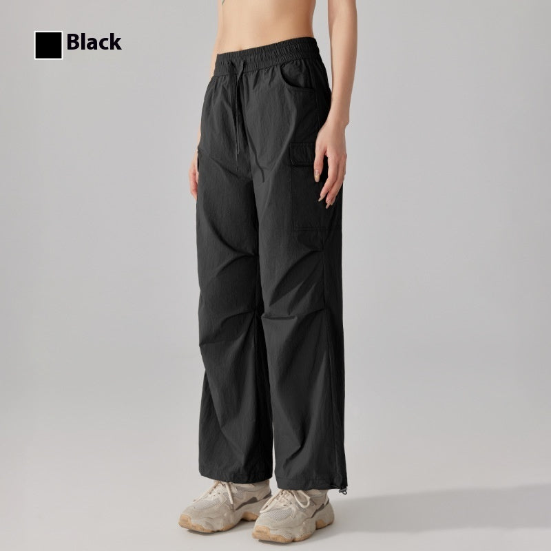 Element-Proof Utility Pants Three-proof Tactical Pants Loose Straight Sports Pants Female