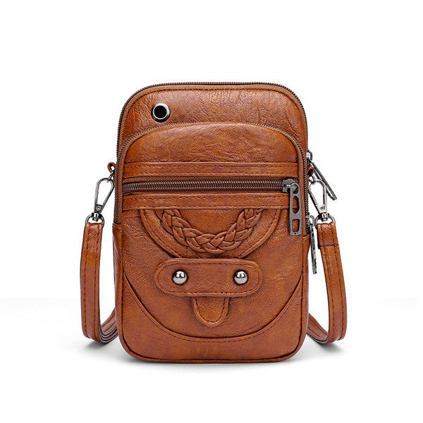 Versatile Everyday Vacation & Beach Footwear European And American Style Mature Fashion Retro Small Bag