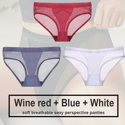 Polyester Seamless Panty Three Piece Set Women's