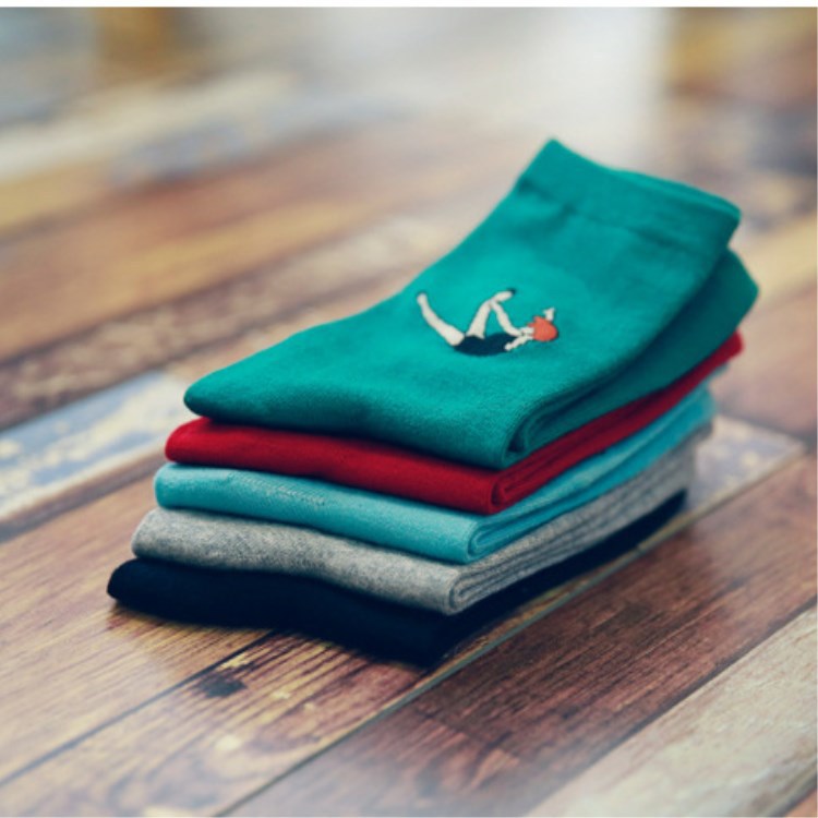 Cartoon Fashion Candy Color Socks For Women's