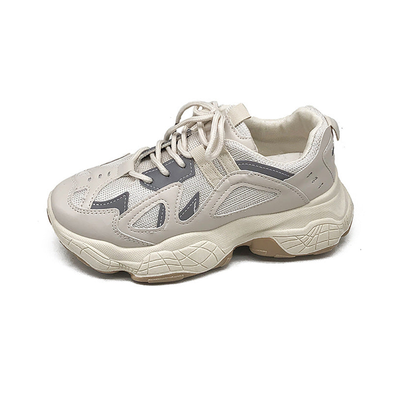 White Low Key Smoked White Sneakers For Women's