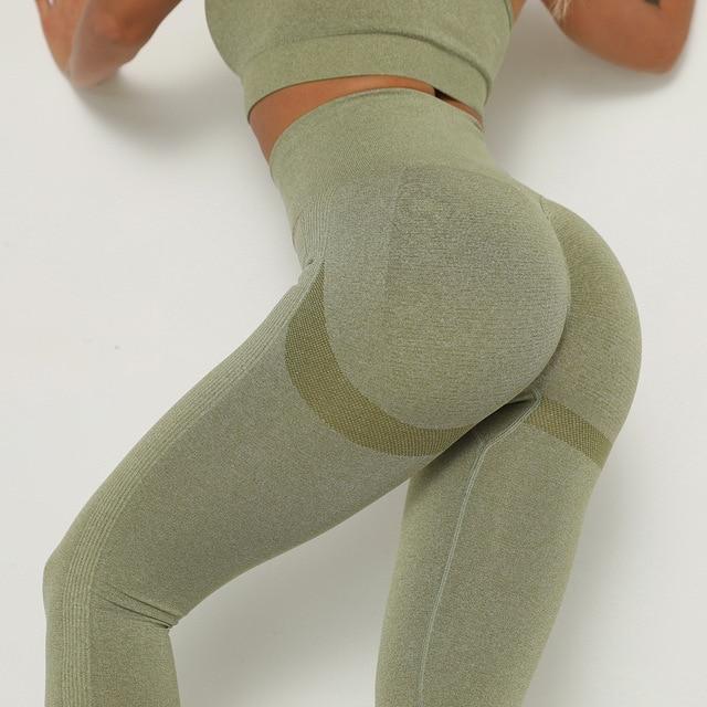 Peach Lift Scrunch Leggings – Seamless Fit, Enhanced Curves High-waisted hip-fitting fitness pants yoga pants
