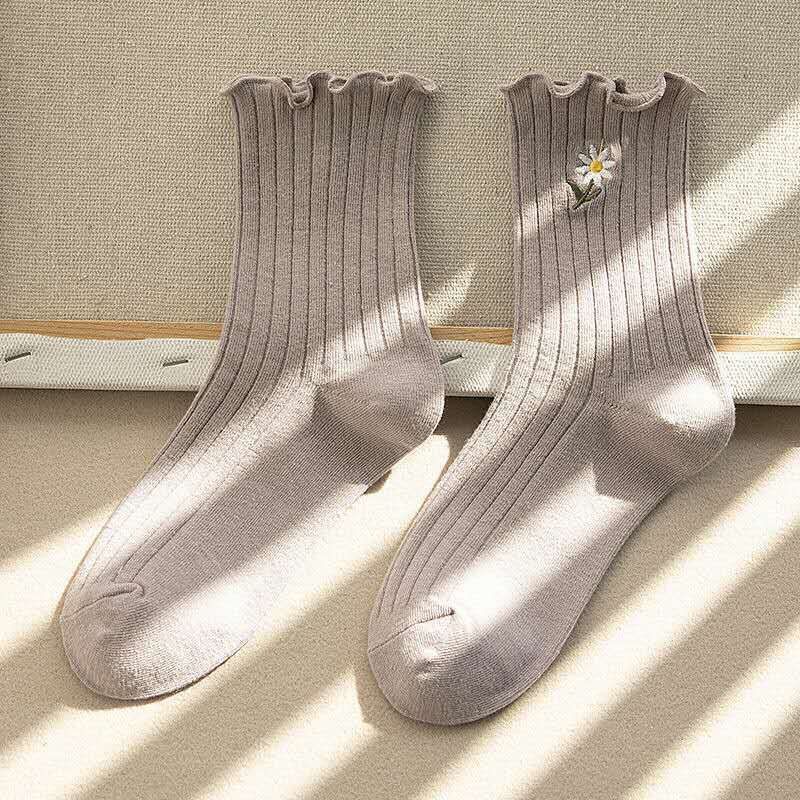 Summer thin pile stockings in tube women