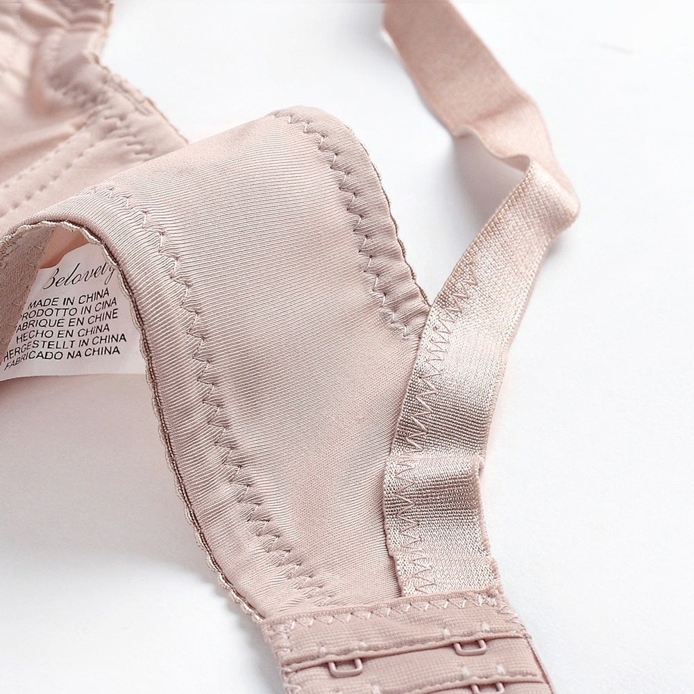 Elegant Lace Full Coverage Bra - Comfortable Underwire Lingerie Sexy Lace Ultra-Thin Bra