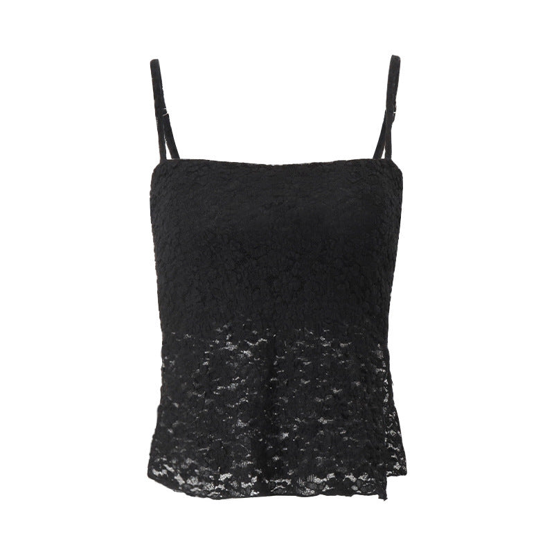 Fashion Street Slim Fit Breathable Versatile Personality Camisole Solid Color Vest