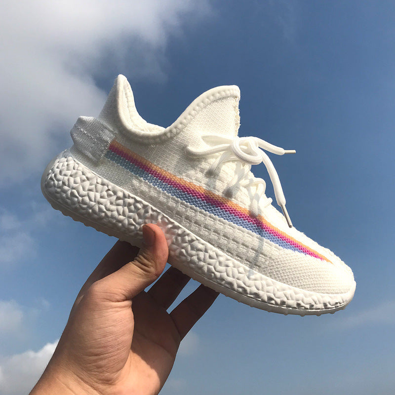 Breathable Mesh Daddy Shoes Women Casual Sneaker