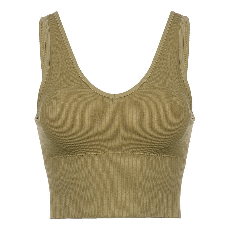 Fashion Vest Bottoming Top For Women's
