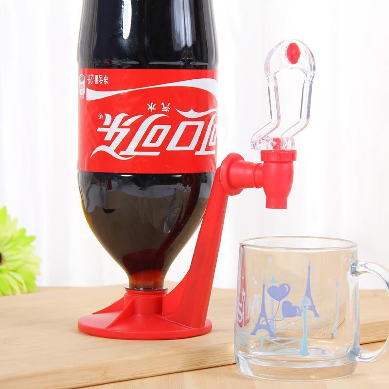 Water Jug Soda Beverage Dispenser Bottle Coke Upside Down Drinking Water Distributor Gadget Party Home Bar Kitchen Gadget