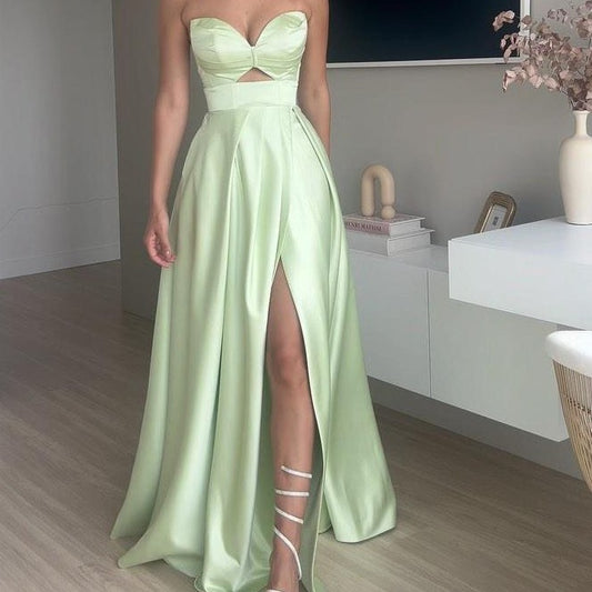 Swing Fork Hollow Dress Female