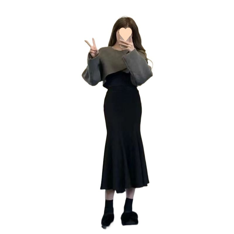 Fashion Personalized Milk Fishtail Skirt For Women's
