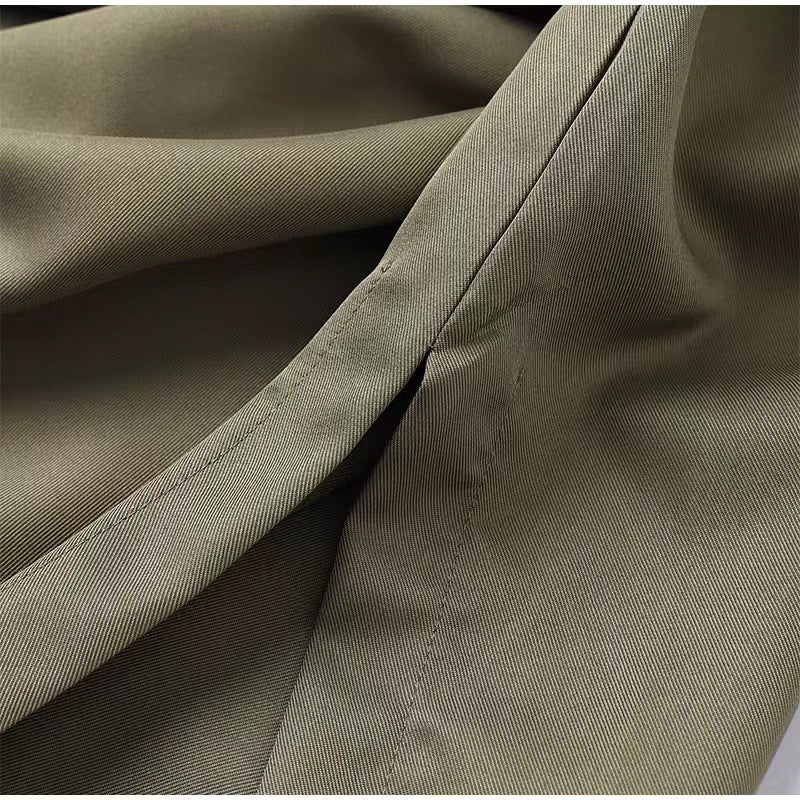 Oblique One-shoulder Silk Twill Texture Slim Dress For Women's