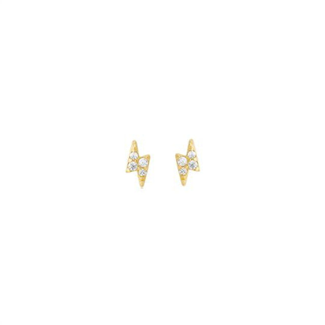 New Design Stainless Steel Cubic Zirconia Chain Hoop Earring
