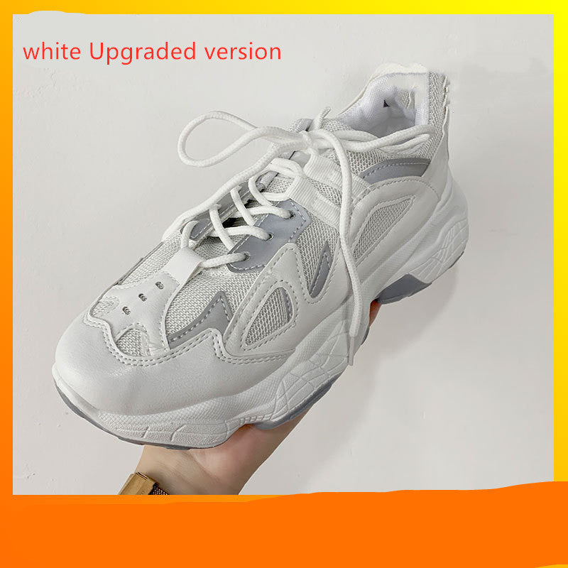 White Low Key Smoked White Sneakers For Women's